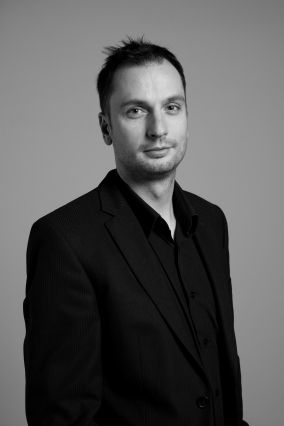 Vadászi Zoltán orvosbiológiai mérnök, a Humantech Solution Zrt. értékesítési vezetője. Fotó: Humantech