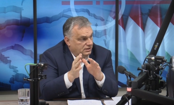 Orbán Viktor miniszterelnök a Kossuth Rádió Jó reggelt, Magyarország! című műsorában (Forrás: YouTube)