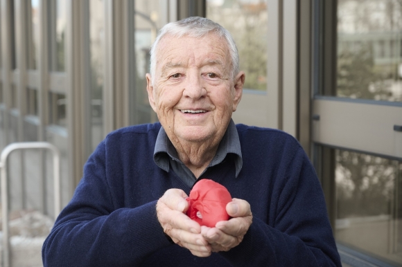 Walter Weiss 39 éve él új szívvel © Medizinische Universität Wien/APA-Fotoservice/Hörmandinger
