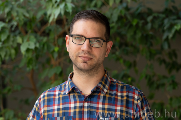 Nagy Gergely, a Debreceni Egyetem Általános Orvostudományi Kar Biokémiai és Molekuláris Biológiai Intézet tudományos munkatársa (Fotó: unideb.hu)