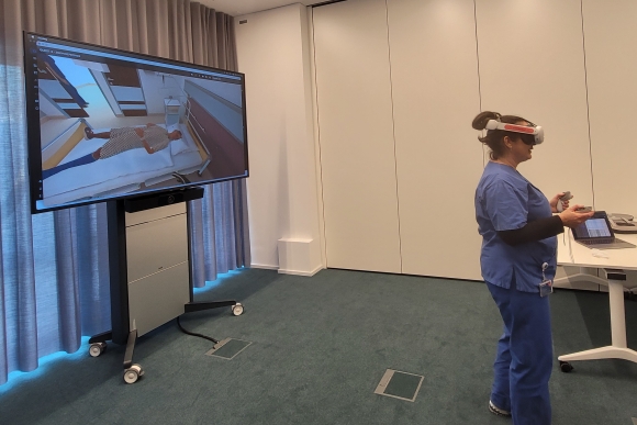 VR-képzés © AKH Wien