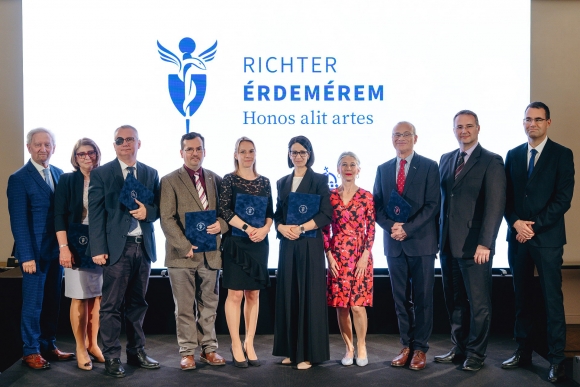 Díjazottak (Fotó: Richter)