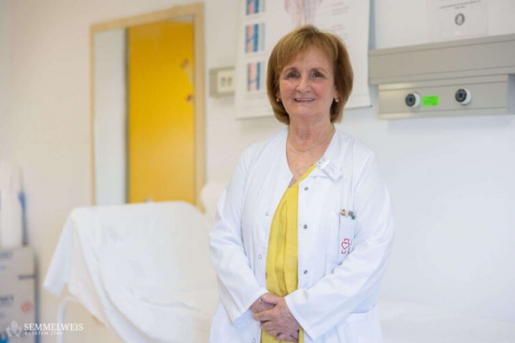 Dr. Boros Erzsébet, a Semmelweis Egyetem Rehabilitációs Klinikája főorvosa