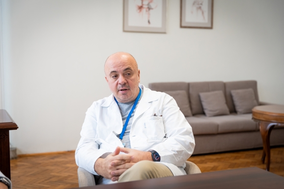 Dr. Bereczky Csaba, az SZTE SZAKK Gyermekgyógyászati Klinika és Gyermekegészségügyi Központ igazgatója