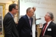 Dr. Armin Fidler (The World Bank Group), Dr. Szócska Miklós (NEFMI) és Prof. Martin McKee (London School of Hygiene and Tropical Medicine)