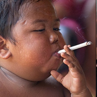 a dohányzó gyermekek gyógyítanak)