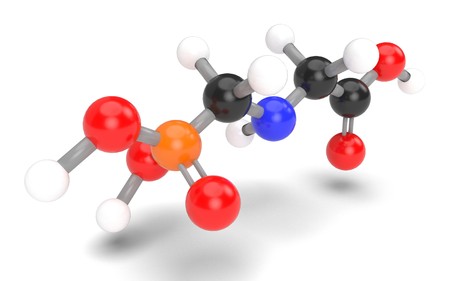 Glifozát molekula strukturális modellje (Fotó: 123rf)
